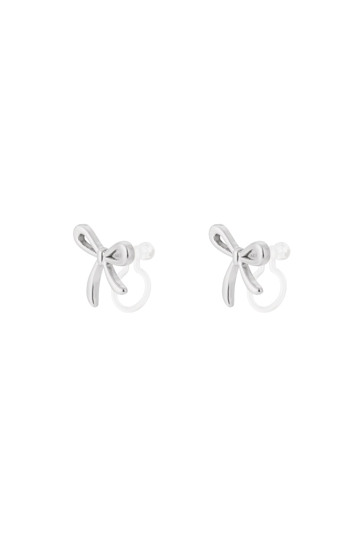 Bow Clip Earrings