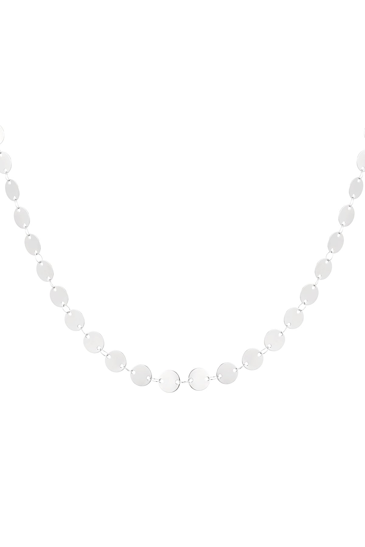 simple coin necklace