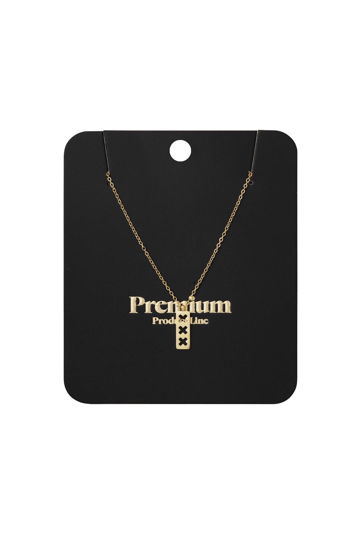 trio x necklace
