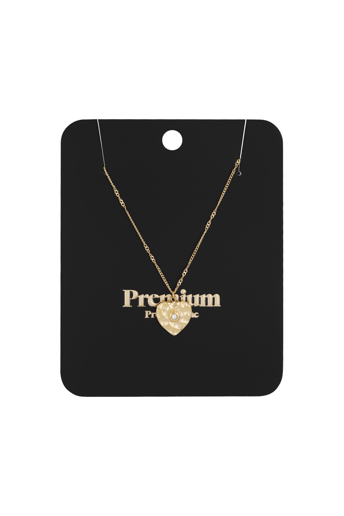 true heart necklace