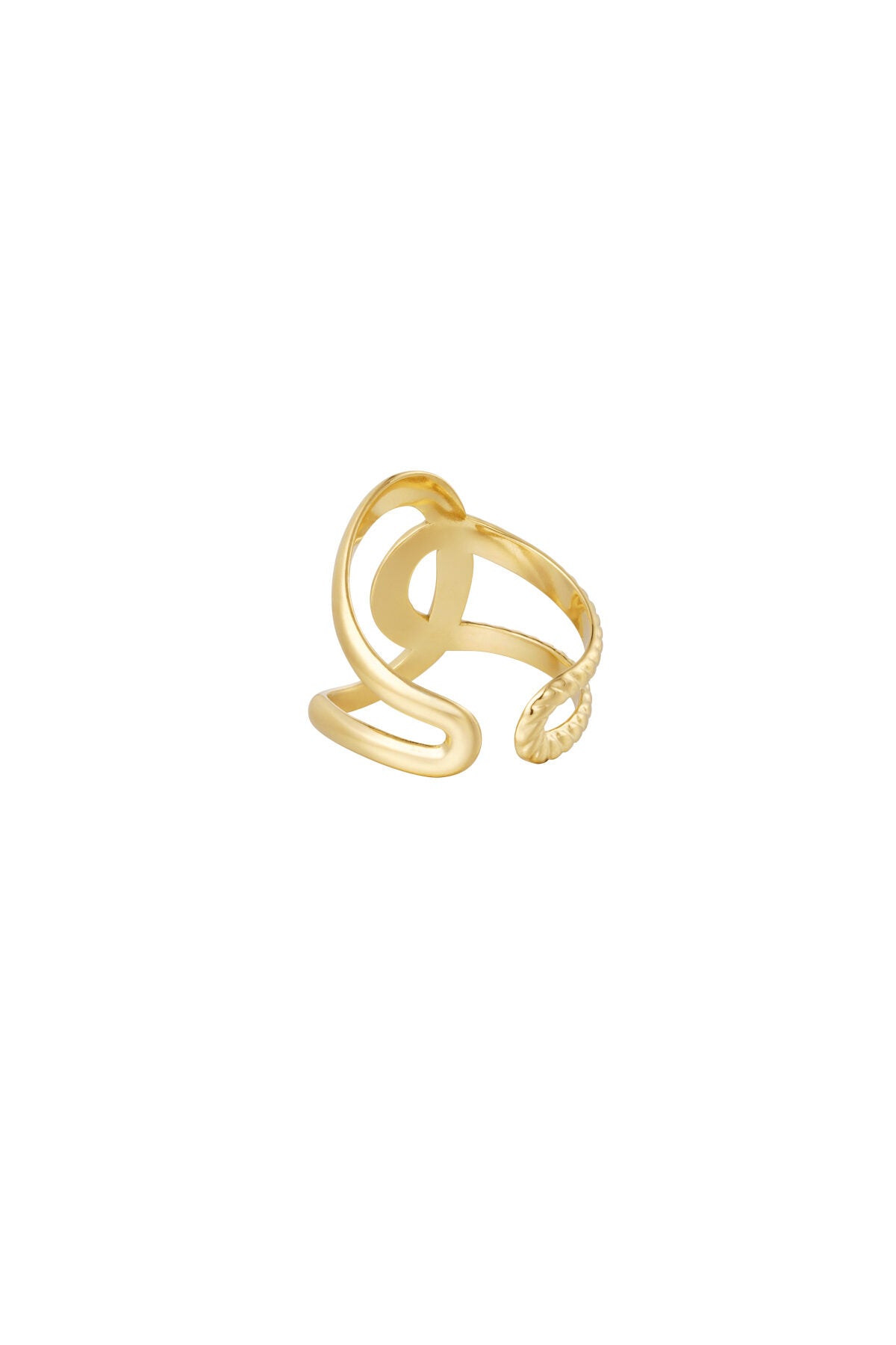 Ringknotendetail – Goldfarbe - Goldfarbefarbe