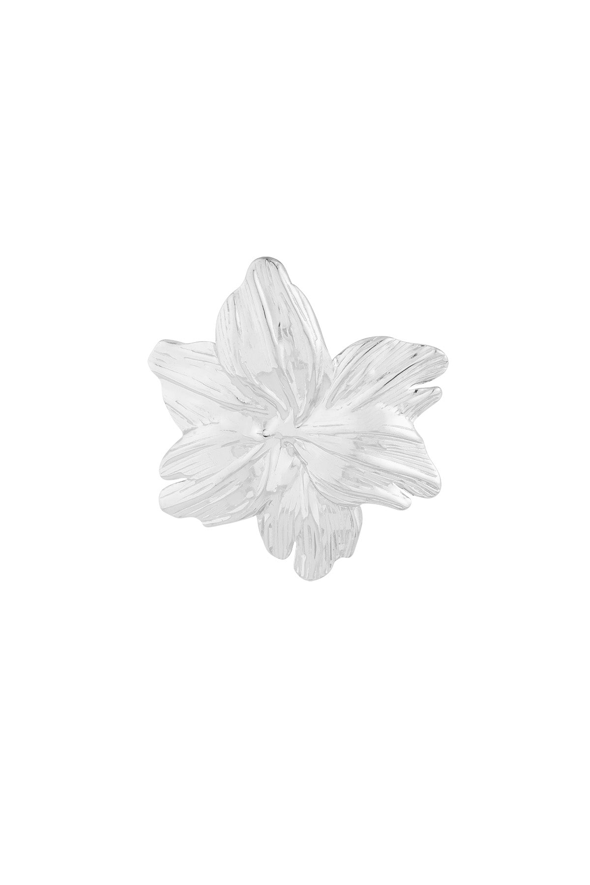 Brosche Blumenfluss - Goldfarben