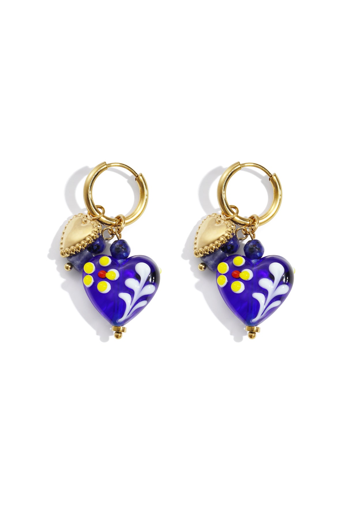 Stainless Steel Drop Earrings Heart Casual Daily Simple Series Women's jewelry