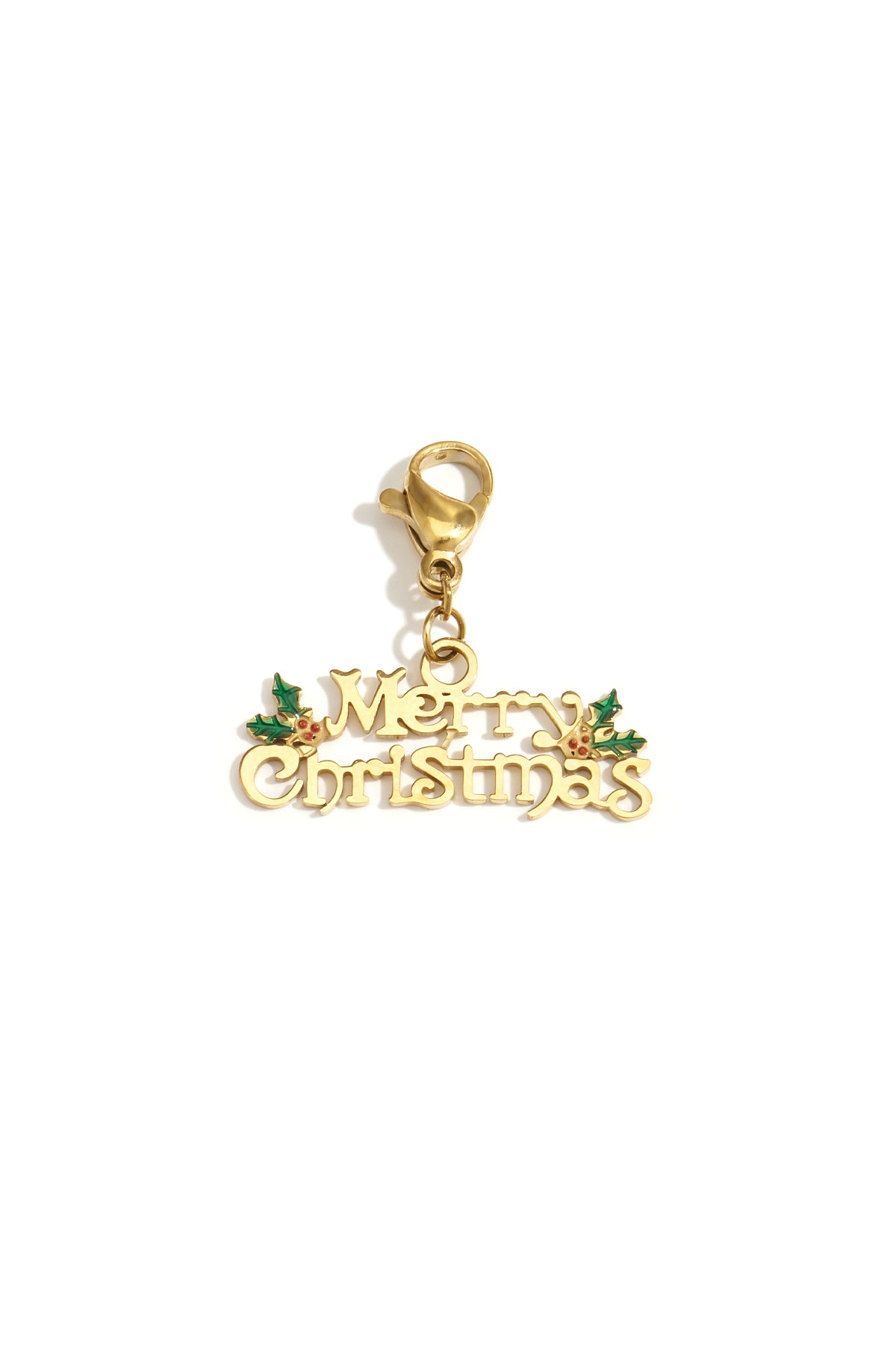 Stainless Steel Jewelry Charms Letter Casual Christmas Simple Series Women's jewelry