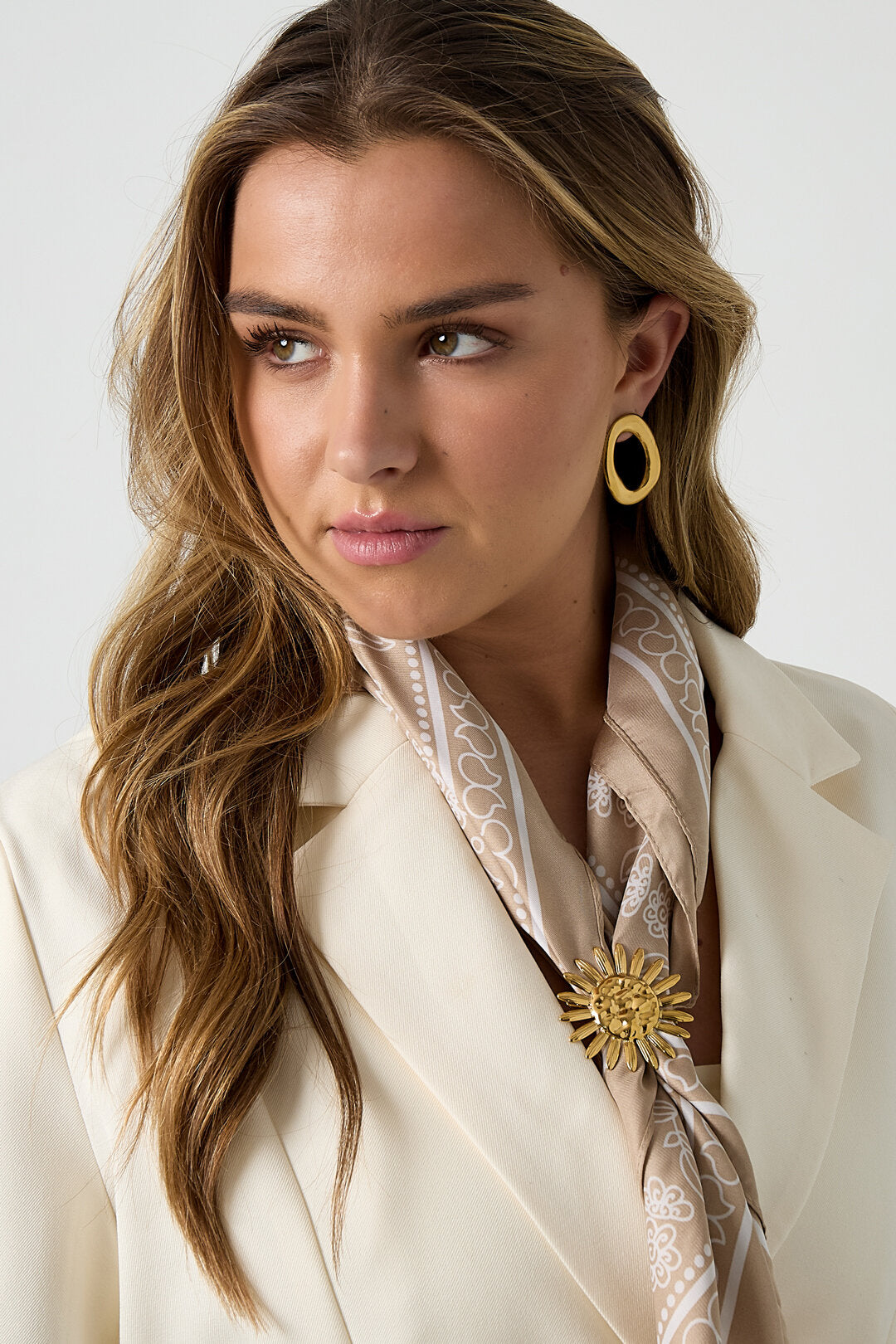 Edelstahl Broschen Blume Casual Täglich Einfache Serie frauen schmuck