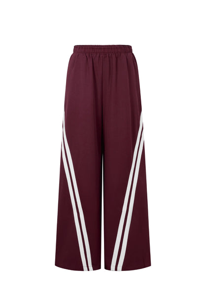 Striped trousers