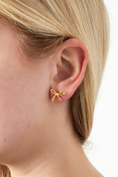 Bow Clip Earrings
