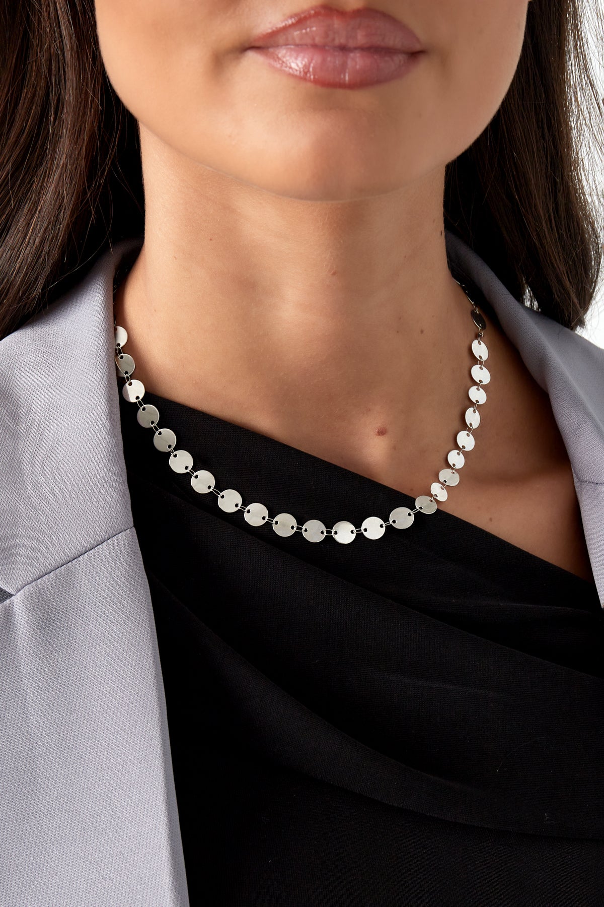simple coin necklace