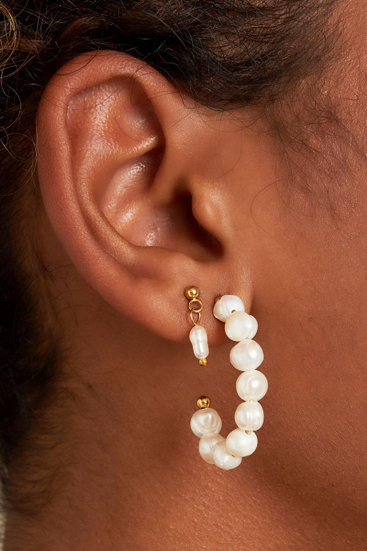 Stainless Steel Drop Earrings irregular shape Casual Daily Simple Series Women's jewelry