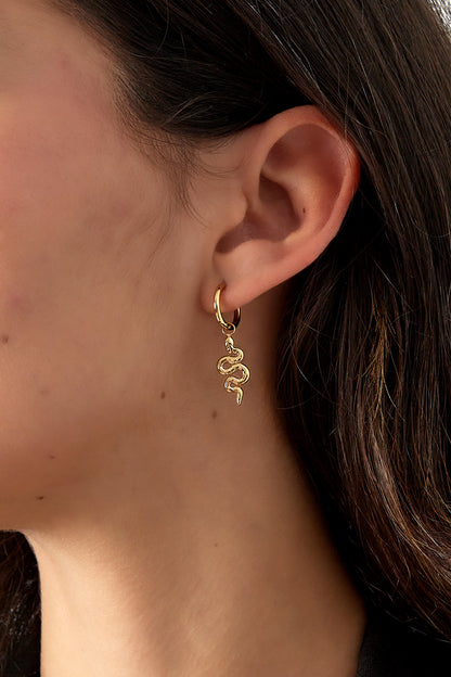 earrings snake soul