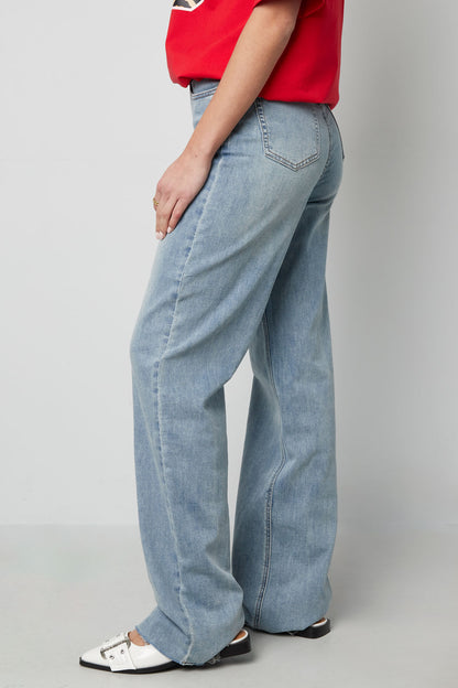 Cotton Woven Women's Straight Leg Pants Casual Solid Color