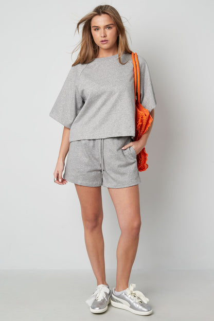 Cotton Women's Casual Shorts Drawstring Waist