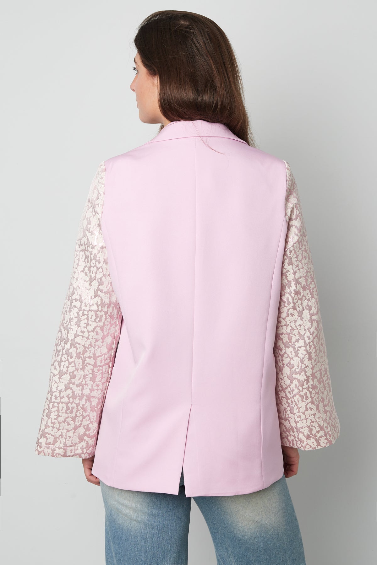 Polyester Women's Suit Set Lace Sleeve Design