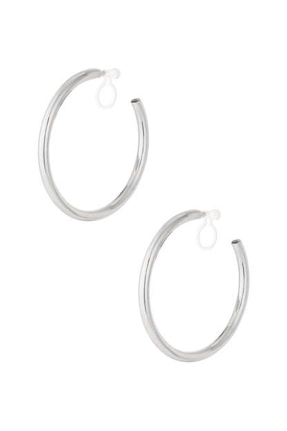 Classic hoop Clip Earrings