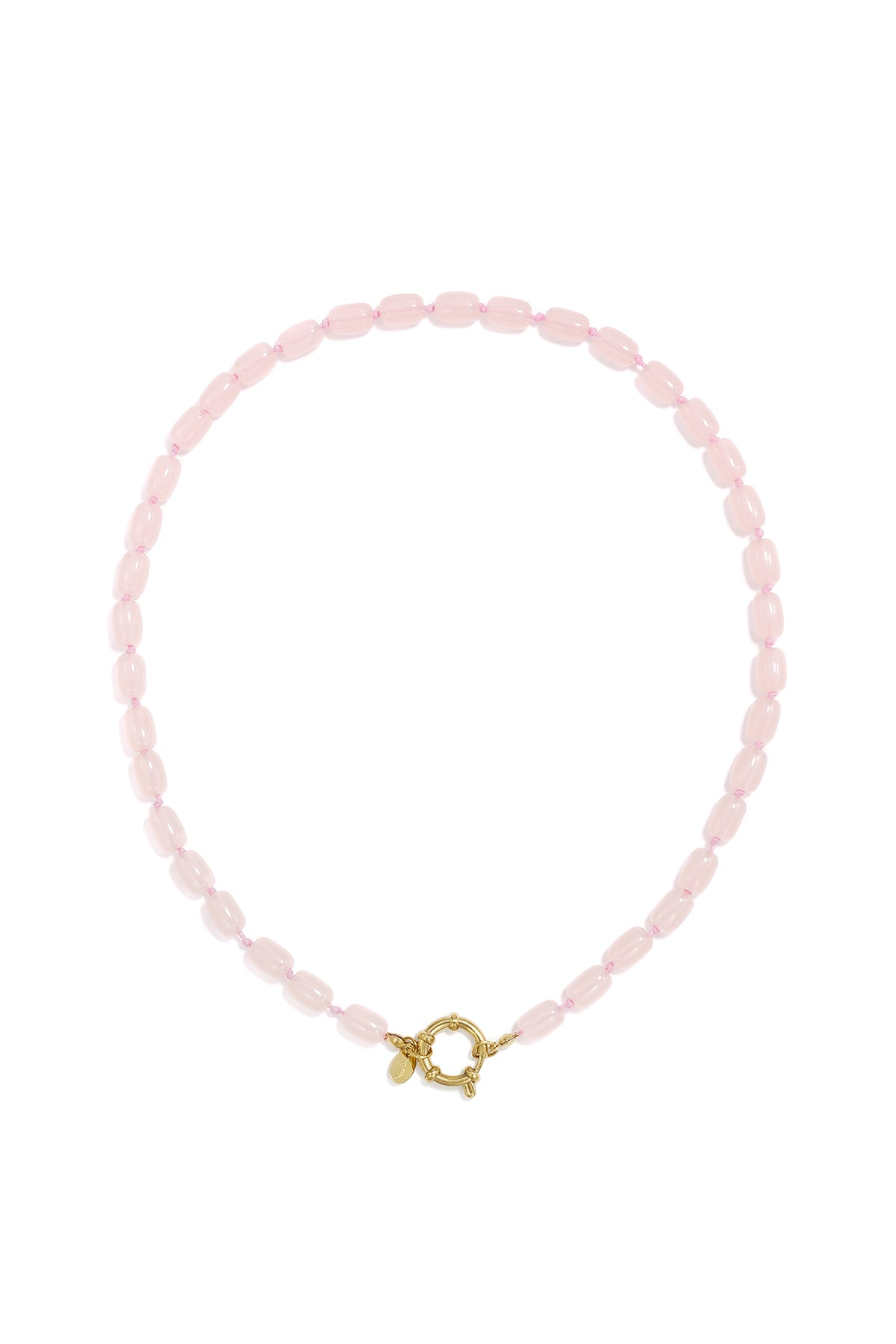 Perlenketten aus Edelstahl, einfarbig, schlichte Alltags-Serie, Damenschmuck