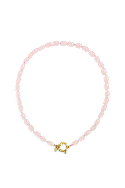 Perlenketten aus Edelstahl, einfarbig, schlichte Alltags-Serie, Damenschmuck