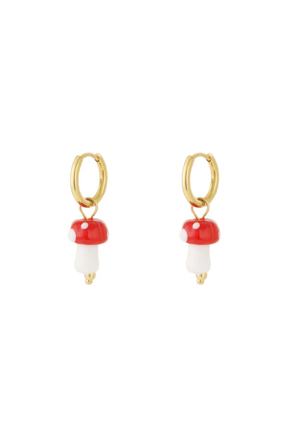 Mini mushroom Earrings