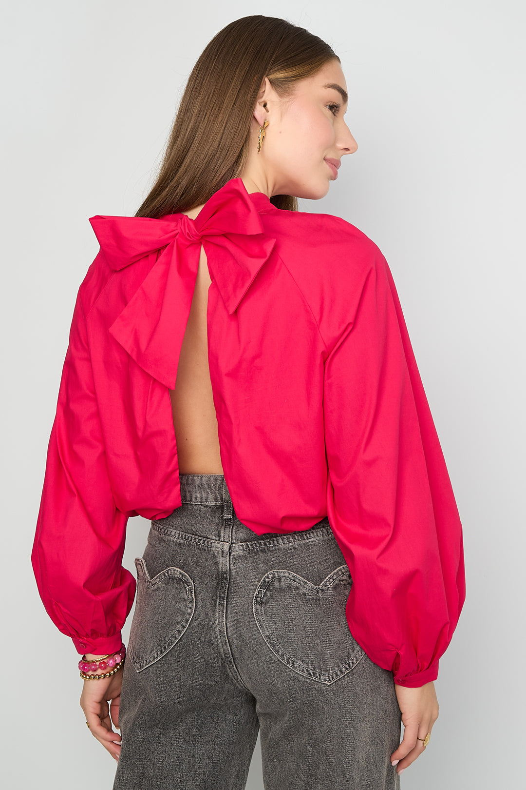 Bow Top Open Back