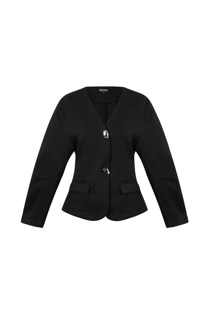 Woven Polyester Fiber Women's Suit Set Elegant Solid Color Fall/Winter