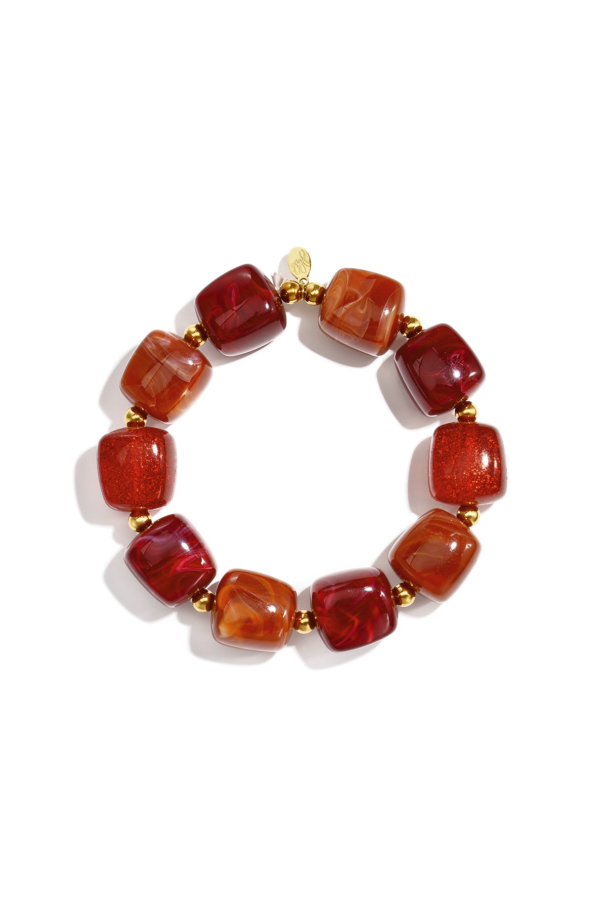 Acryl-Perlenarmbänder, schlichte Alltags-Serie, Damenschmuck