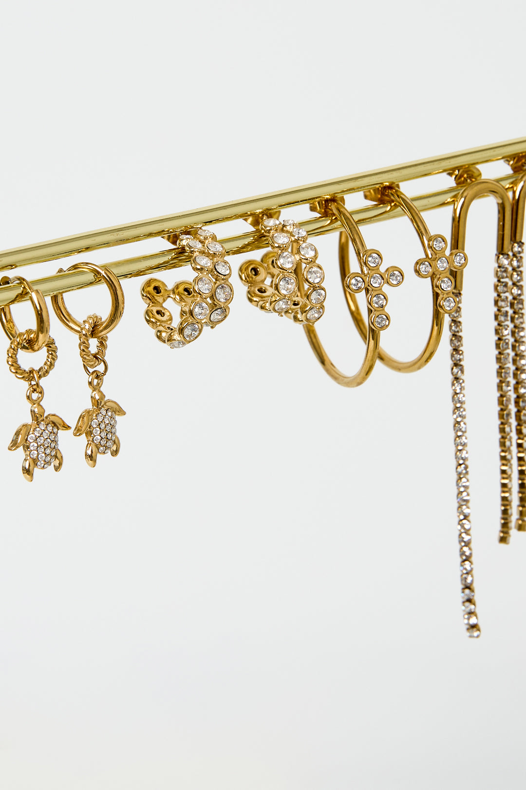 Edelstahl-Creolen, schlicht, elegant, für jeden Tag – Damenschmuck