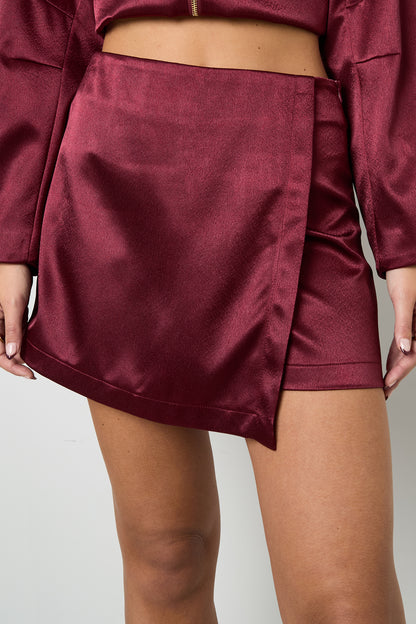 Woven Polyester Fiber Women's Pantskirt Casual Solid Color Fall/Winter