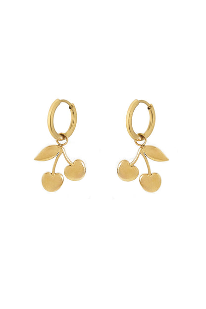 cherry earrings