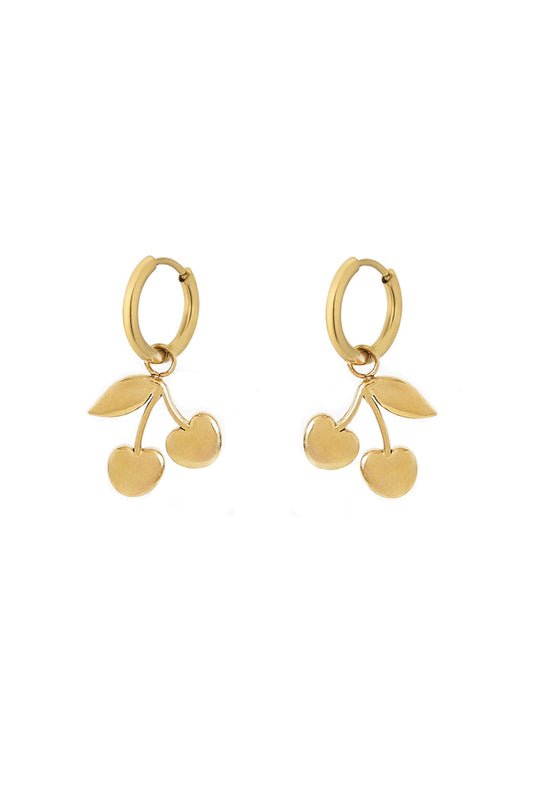 cherry earrings