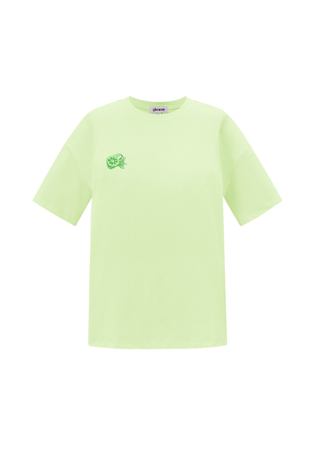 Knitted Women's T-shirt Casual Botanical