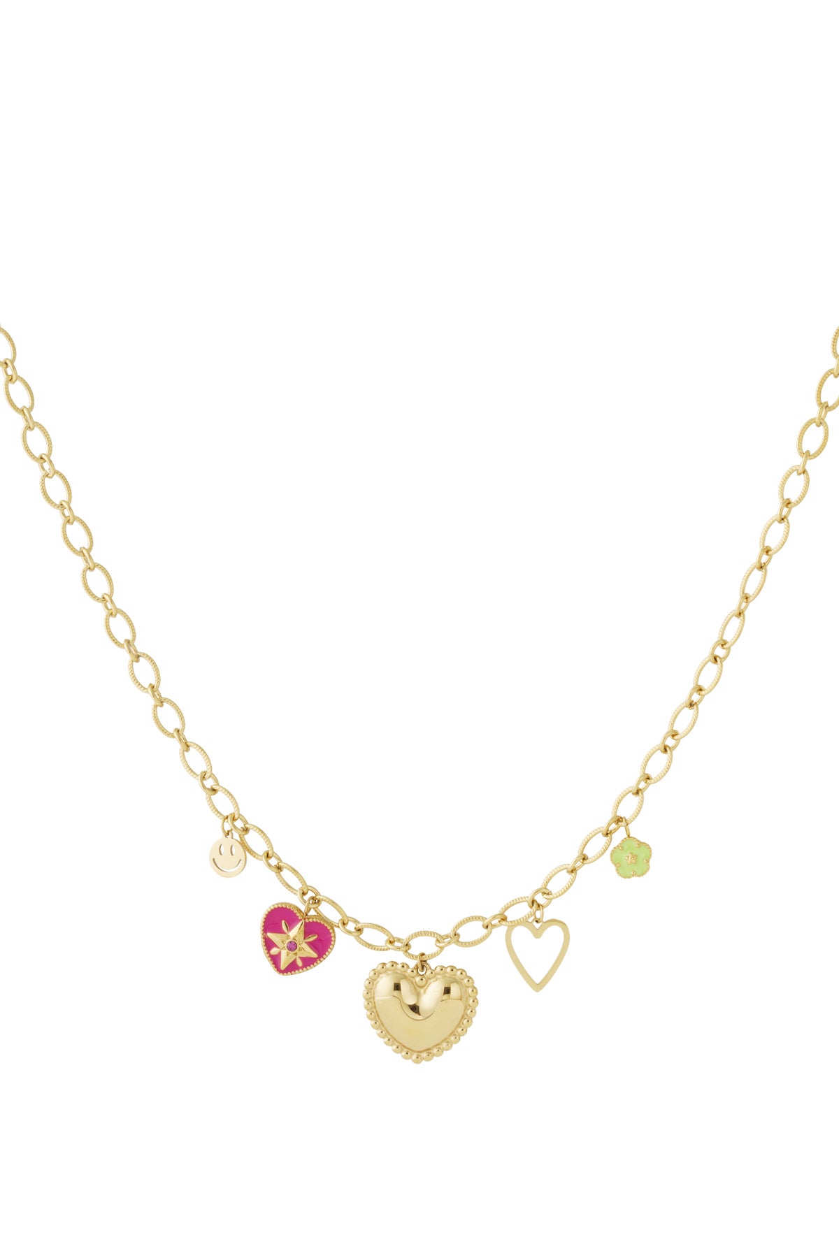 Stainless Steel Pendant necklaces Heart Casual Daily