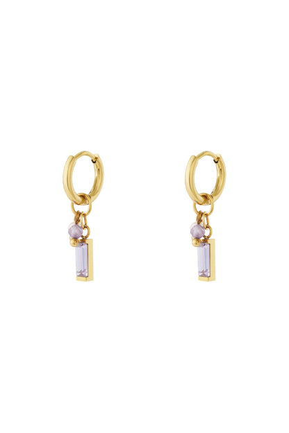 Ocean spark earrings