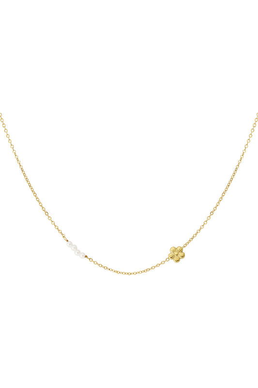 Blumenperlenkette