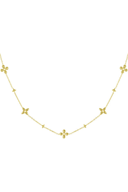 flower party necklace
