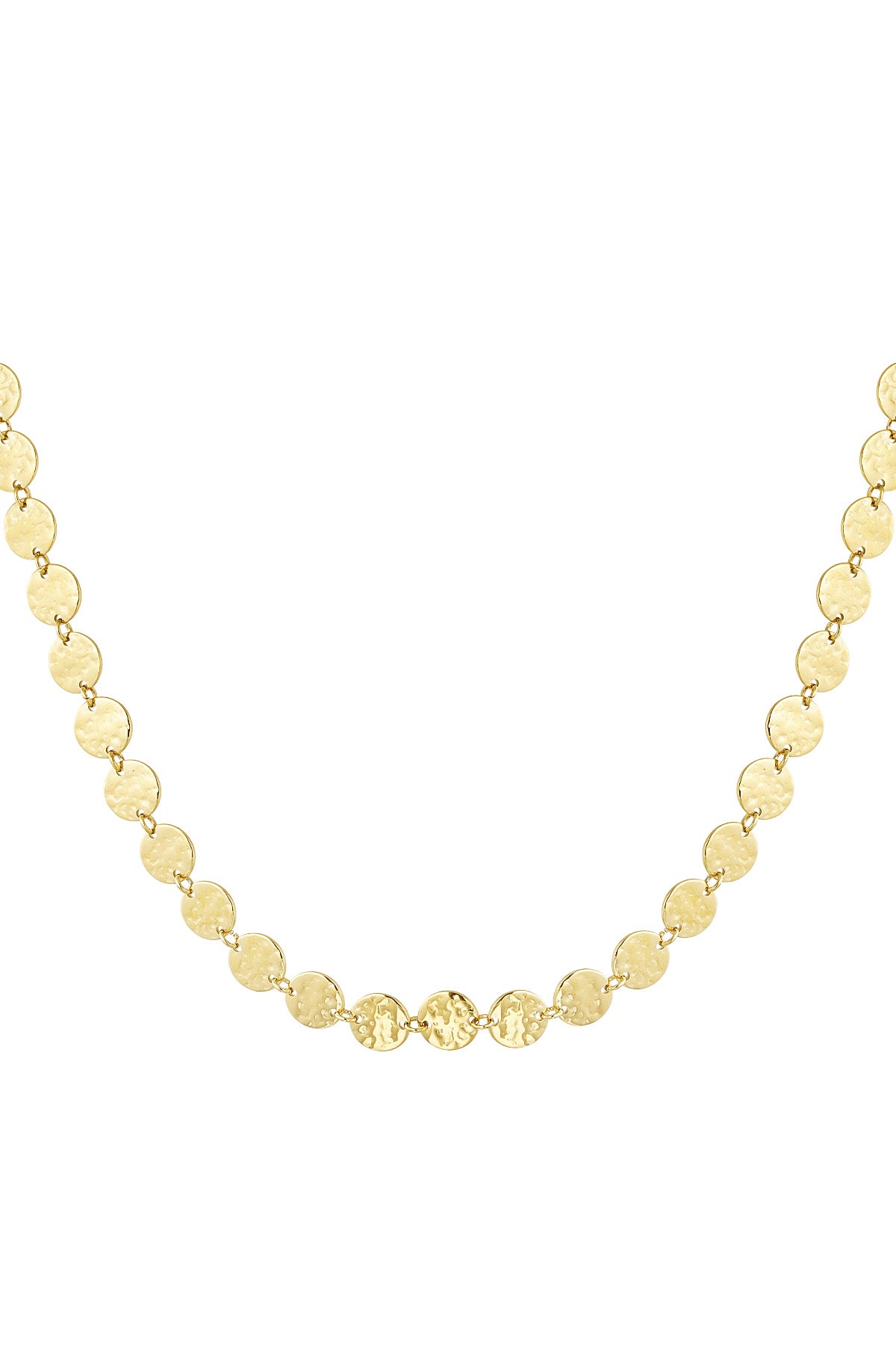 round vintage necklace