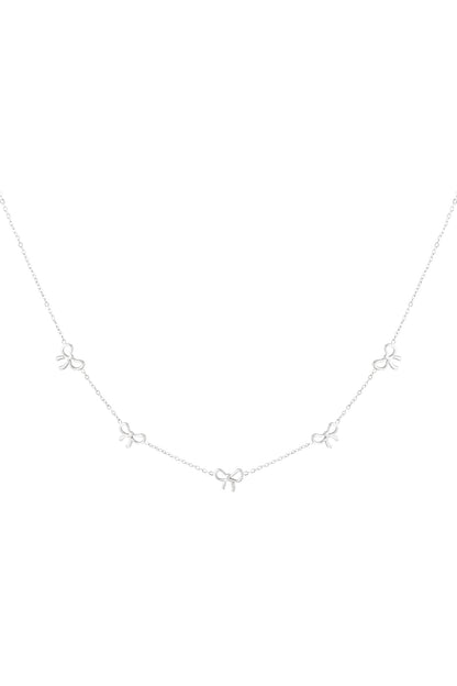 charming bows necklace