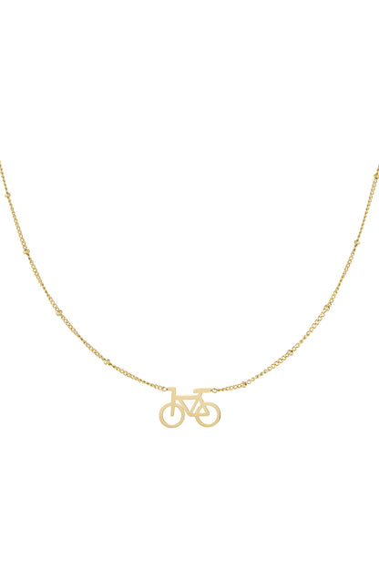 cycle chic necklace