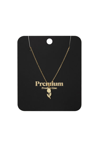 tulip necklace