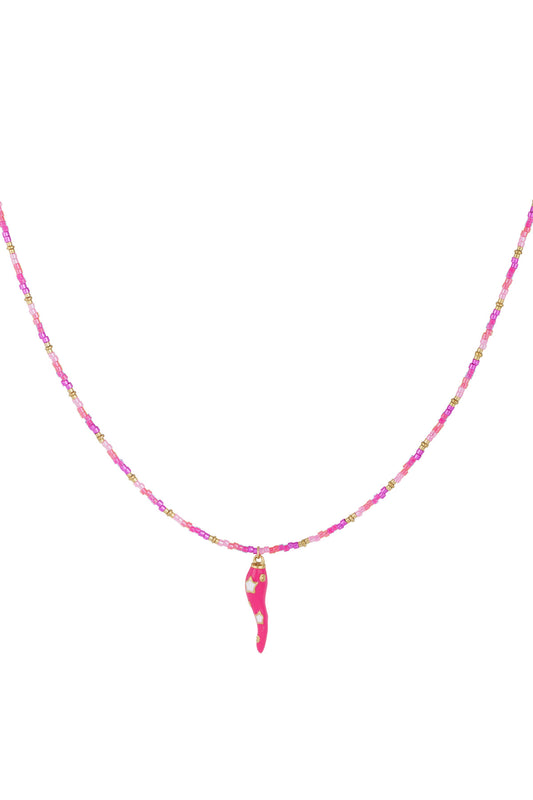 Hot pepper necklace