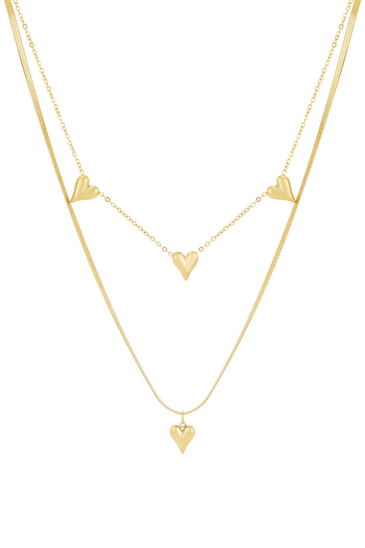 heart to heart necklace