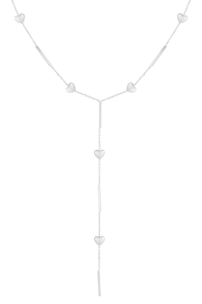simple heart necklace