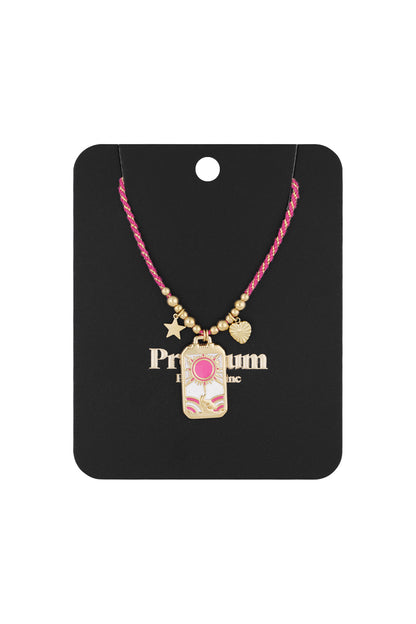eclipse charm necklace