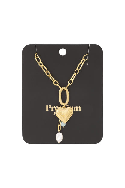 heart glow necklace