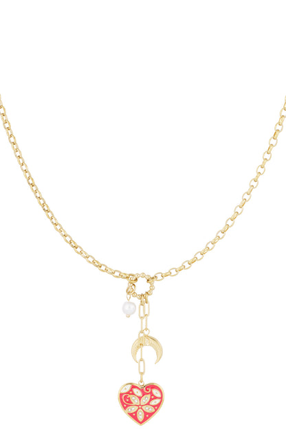 to the moon necklace