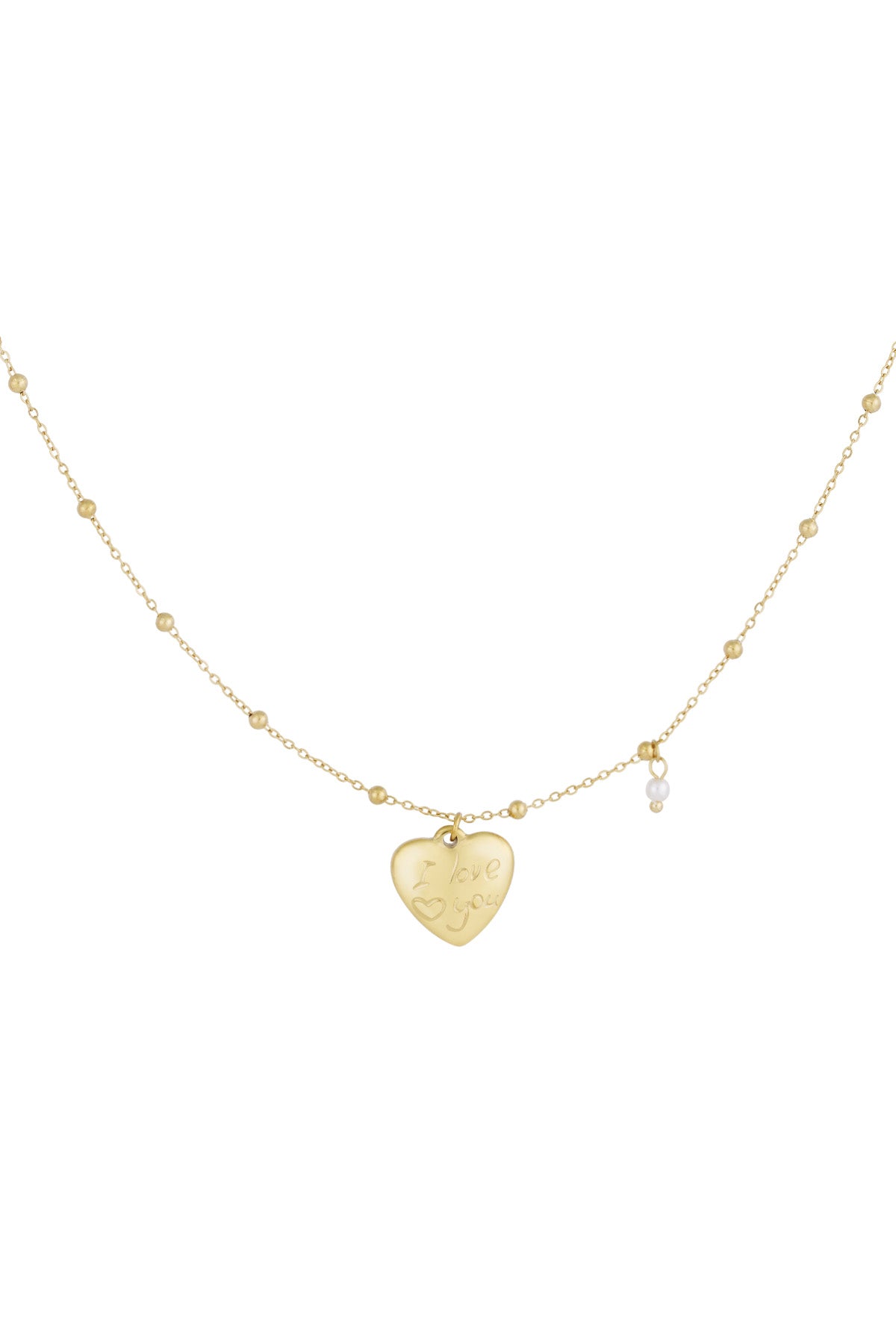 love you necklace