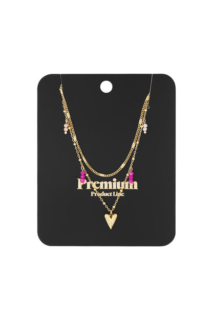 double love necklace
