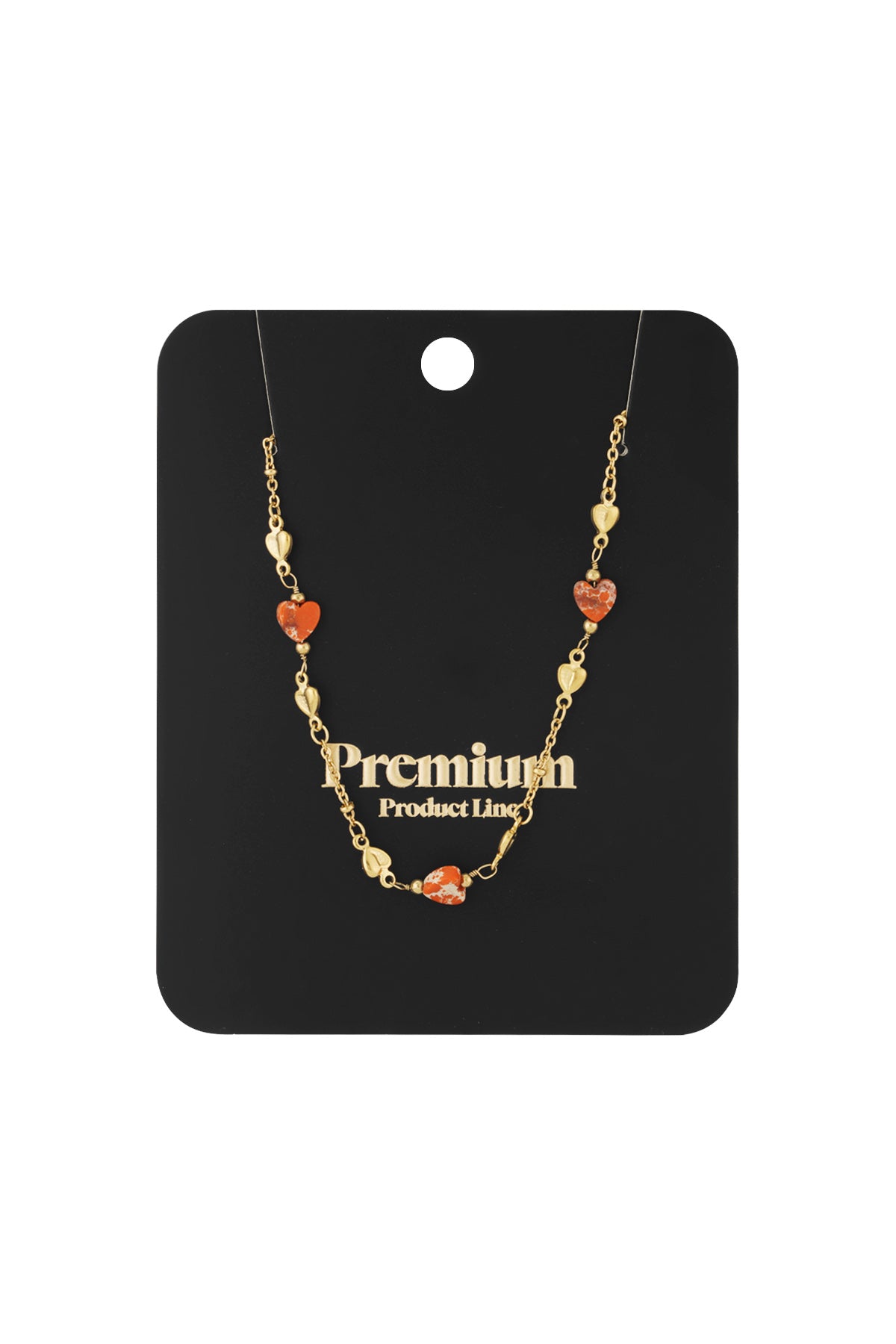embrace the love necklace - green and