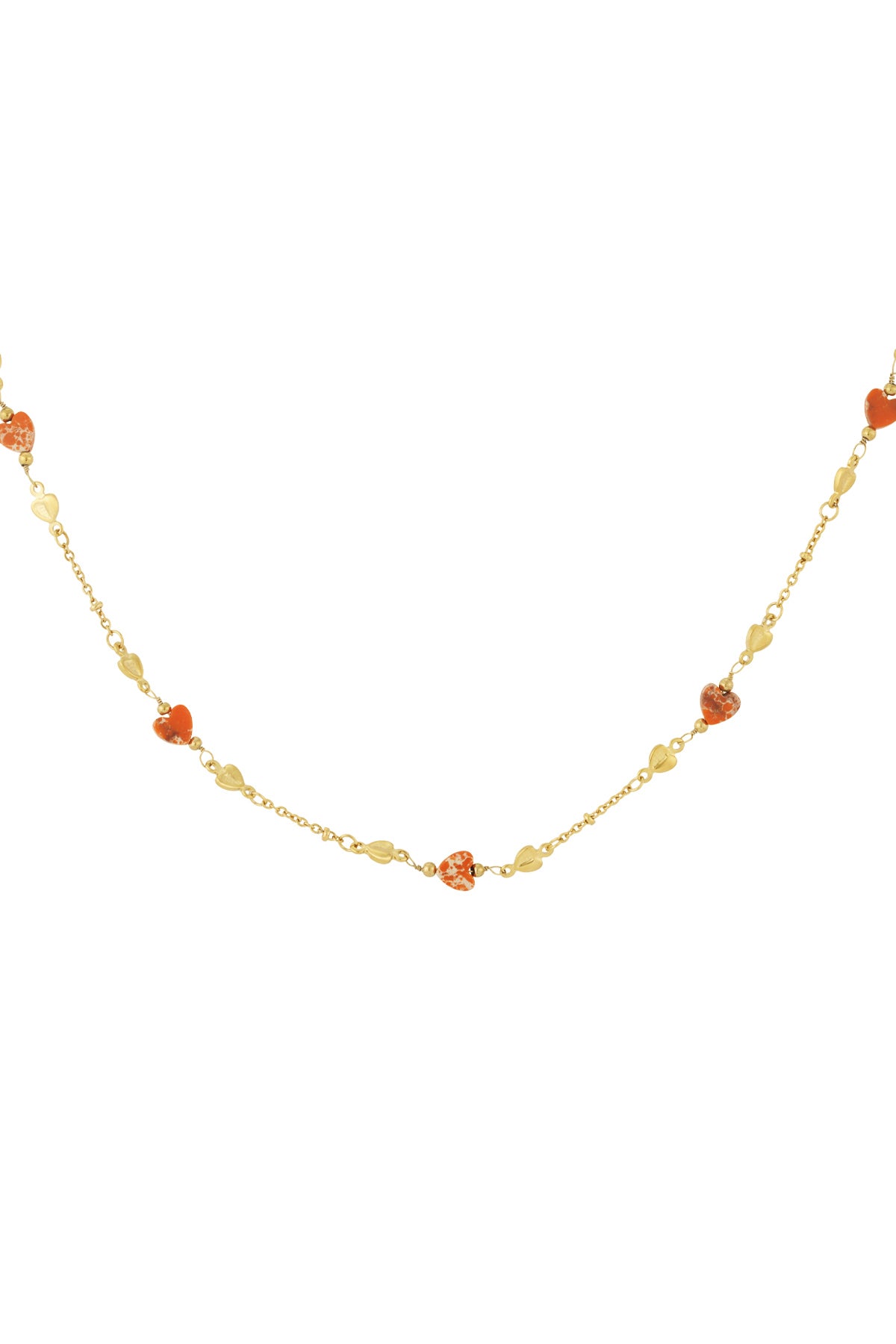 embrace the love necklace - green and