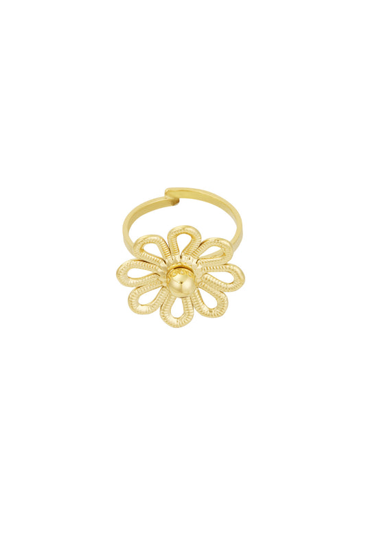 Ring happy flower