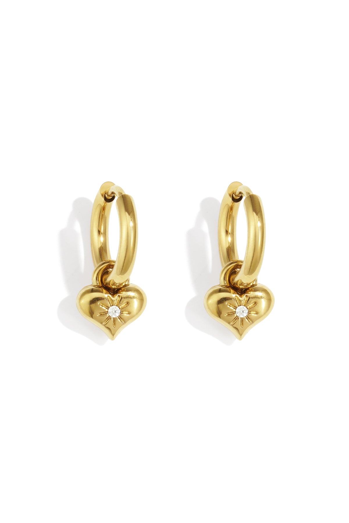 earrings heart hue