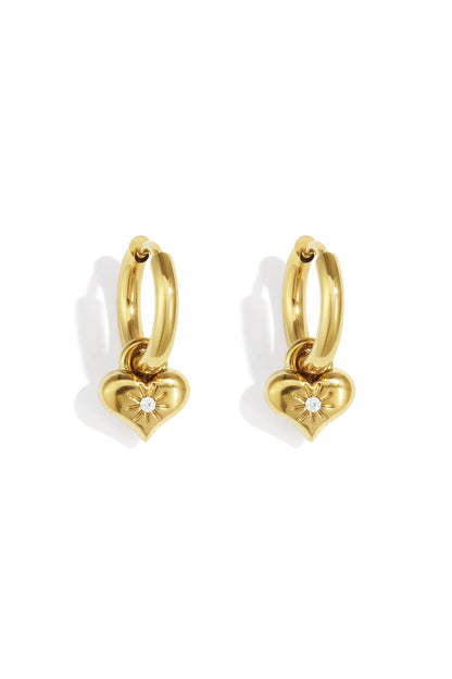 earrings heart hue